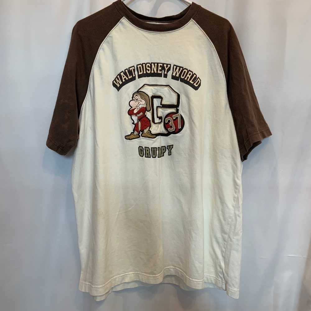 Walt Disney World Snow White & The Seven Dwarfs Grumpy 37 Shirt Size XL
